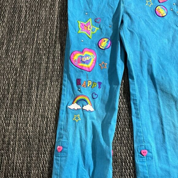 Lisa frank vintage jeans size 8 - Picture 2 of 8